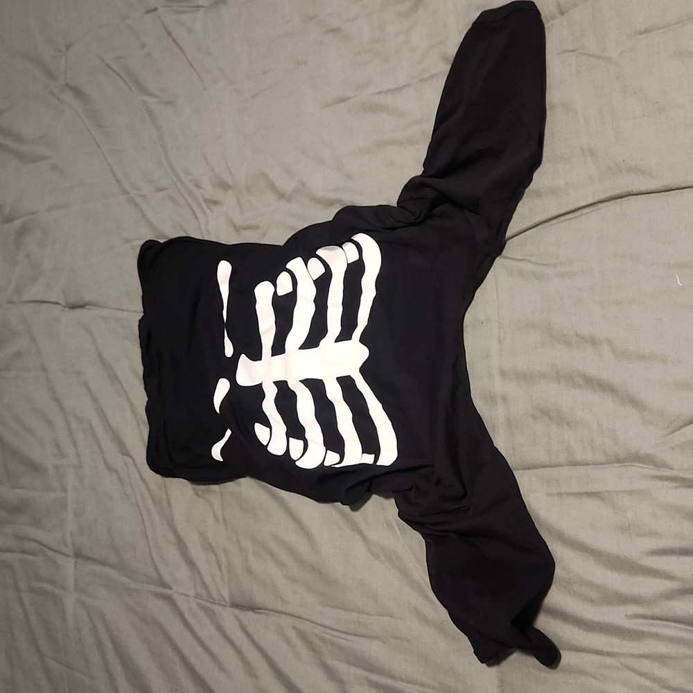 Target Hyde & Eek Dog pet skeleton, Halloween pajamas size XL
